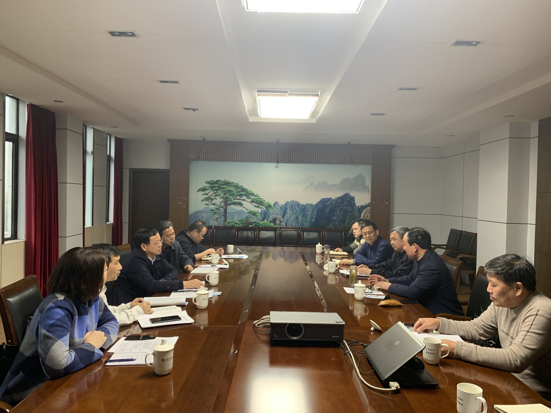 马鞍山市科学技术协会党组书记王焰一行